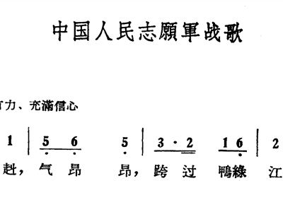 關于中國人民志愿軍戰(zhàn)歌二聲部的深度解析，中國人民志愿軍戰(zhàn)歌二聲部深度解析與探討